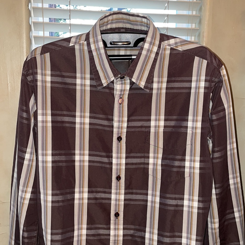 Ezekiel Button Up Long Sleeve Large